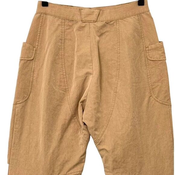 Rag & Bone Trail Lyocell Jogger Pants Cargo Utility Size 0 Tan Zippers Relaxed - Picture 5 of 9